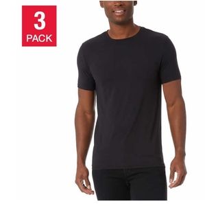 32 Degrees Men's Cool Tee, 3-pack Black Medium NWT